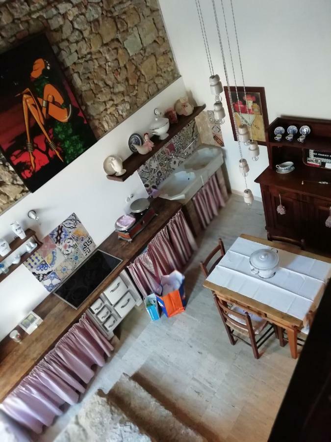 Antico Teatro Leilighet Castiglione dʼOrcia Eksteriør bilde